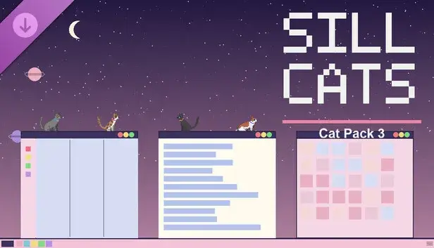 Sill Cats - Cat Pack 3
