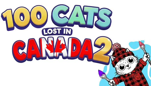 100 Cats Lost in Canada 2 Find & Color