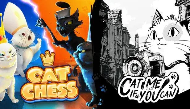 Cat Chess x Cat Me If You Can