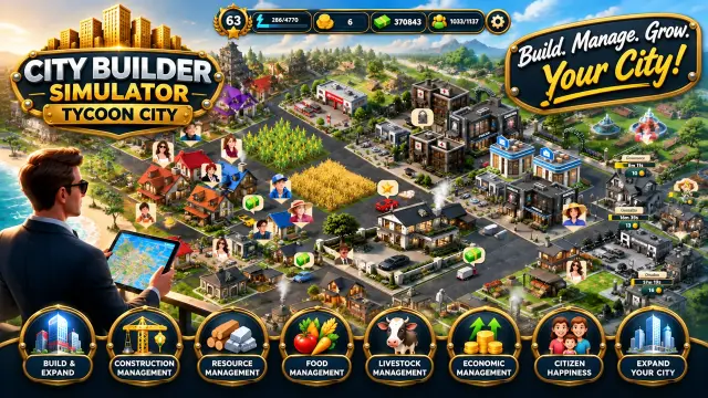 City Builder Simulator - Tycoon City - Xbox One