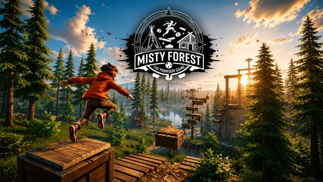Misty Forest: The Parkour Game