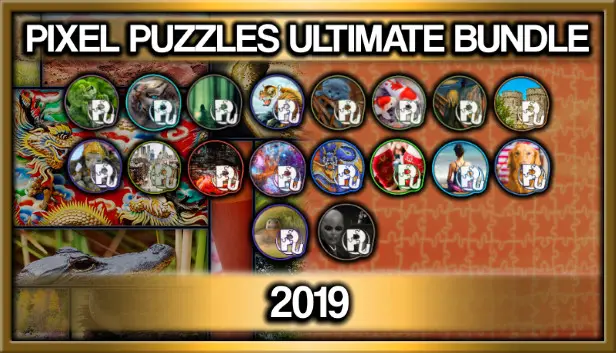 Pixel Puzzles Ultimate Jigsaw Bundle: 2019