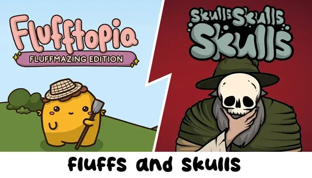 Skulls & Fluffs - Skulls Skulls Skulls and Flufftopia: Fluffmazing