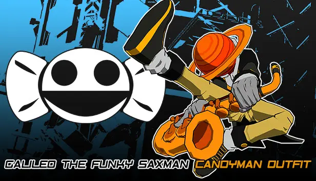 Lethal League Blaze - Galileo the Funky Saxman outfit for Candyman