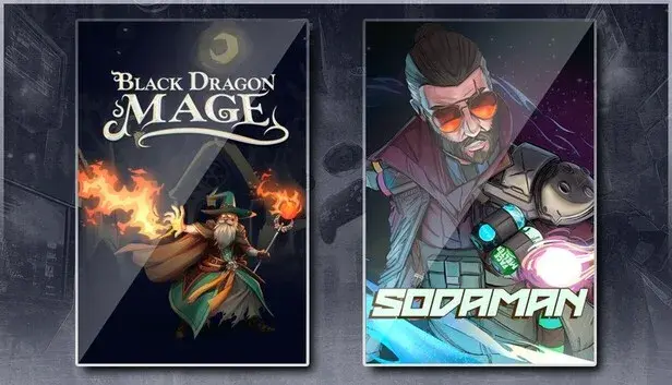 Black Dragon Mage & Sodaman