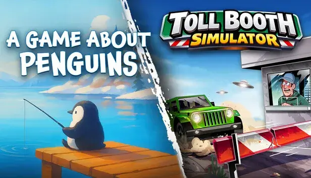 Penguins x Toll Booth Simulator