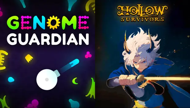 𧬠Genome Guardian Γ Hollow Survivors π‘: Action Roguelikes