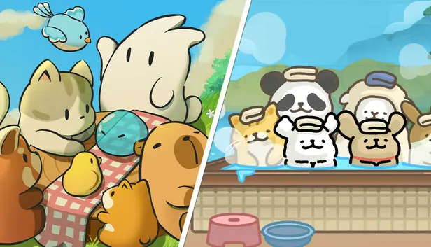 Maltese's Fluffy Onsen & Tiny Pasture