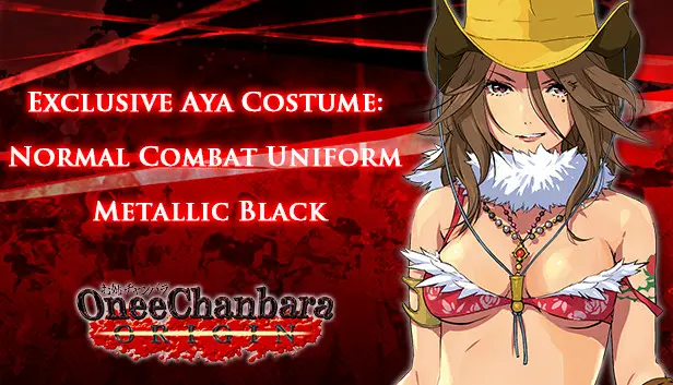 OneeChanbara ORIGIN - Exclusive Aya Costume: Normal Combat Uniform: Metallic Black
