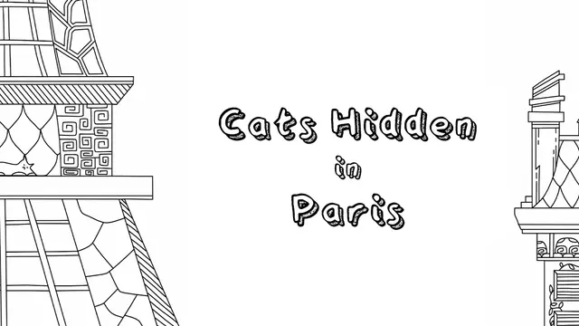 Cats Hidden in Paris