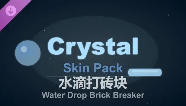 Water Drop Brick Breaker - Crystal Skin Pack