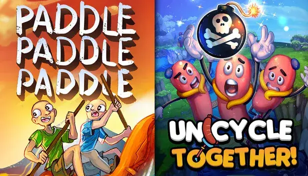 Paddle Paddle Paddle + Unicycle Together