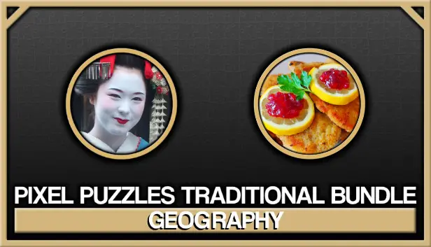 Pixel Puzzles Traditional Jigsaws Bundle: Geography