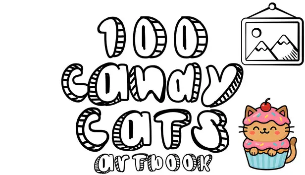 100 Candy Cats - Artbook