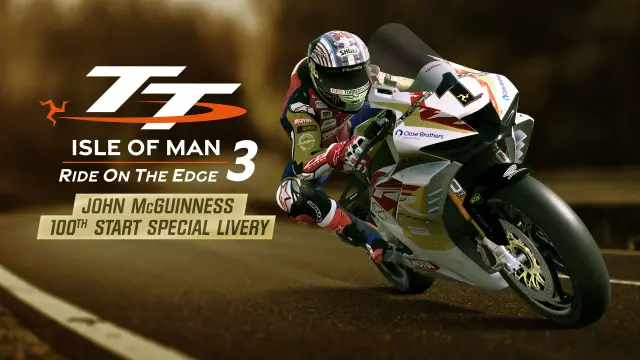 John McGuinness 100th Start Special Livery