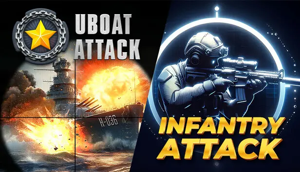 Uboat Attack + Infantry Attack