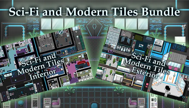 Sci-Fi and Modern Tileset VX Ace Bundle