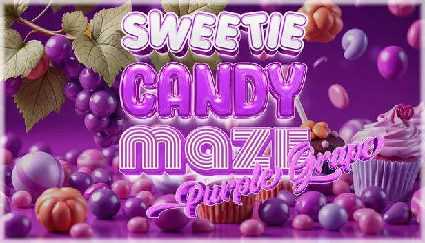Sweetie Candy Maze: Purple Grape
