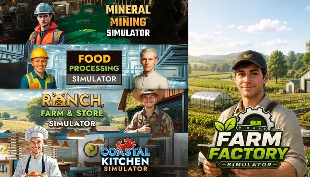 Farm Factory x Mineral Mining x Food Processing x Ranch Farm x Coastal Kitchen