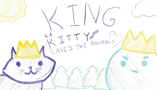 King Kitty Saves The Animals
