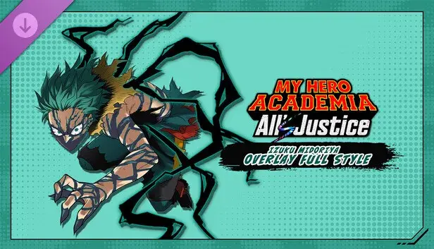 MY HERO ACADEMIA: All’s Justice - Playable Character Izuku Midoriya Overlay Full Style
