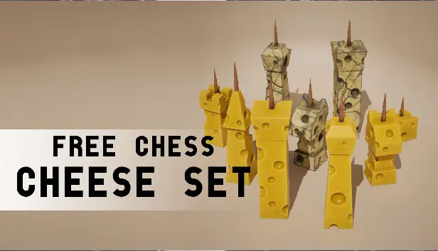 Free Chess: Cheese Set