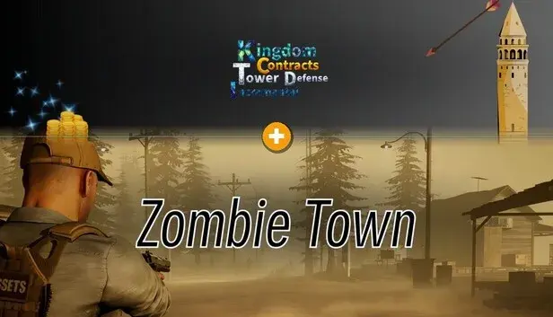 Zombie Town x Kingdom Contracts Tower Defense Incremental