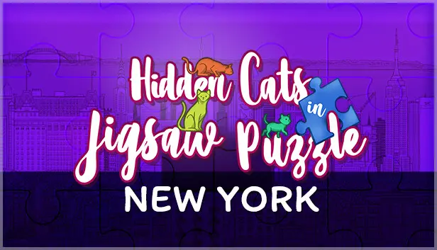 Hidden Cats in Jigsaw Puzzle - New York