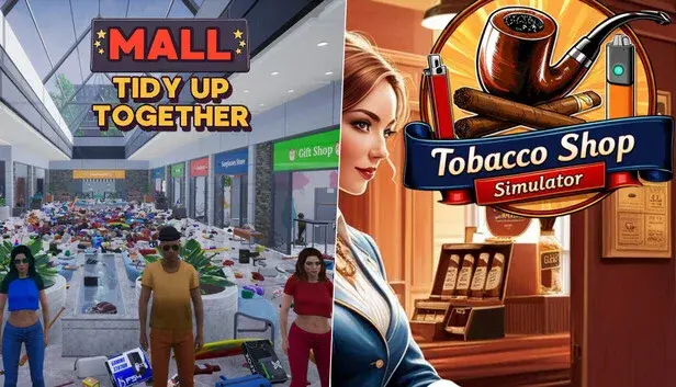 Mall Tidy Up Together - Tobacco Shop Simulator