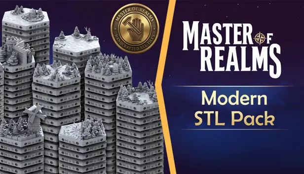 Master Of Realms β Modern STL Pack