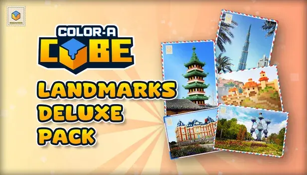 Color-A-Cube - Landmarks Deluxe Pack