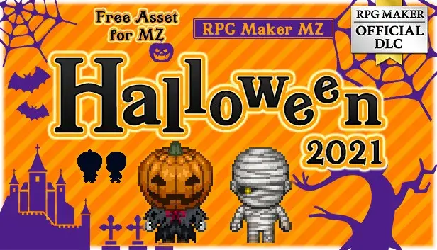 RPG Maker MZ - Halloween 2021 - Free Asset for MZ