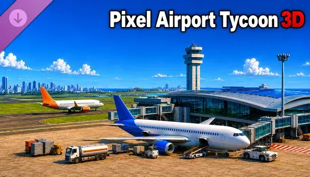 Pixel Airport Tycoon 3D - Aircraft Pack 1