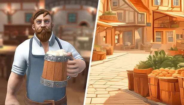 Inn Tycoon X Old Market Simulator