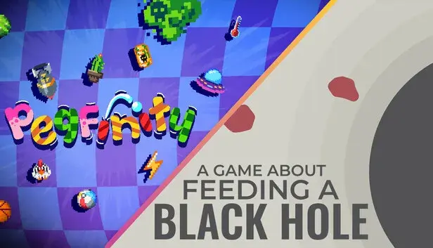 Pegfinity x A Game About Feeding A Black Hole