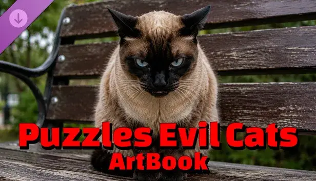 Puzzles Evil Cats Artbook