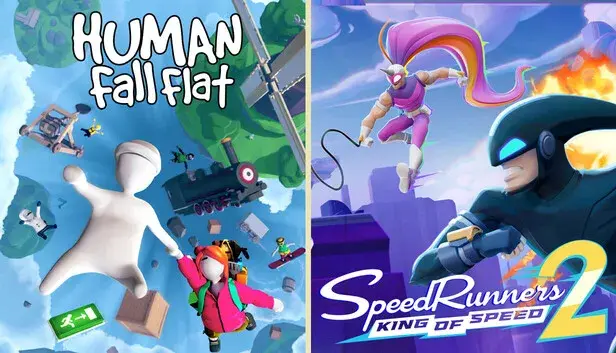 SpeedRunners 2 x Human Fall Flat