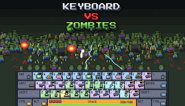Keyboard vs. Zombies