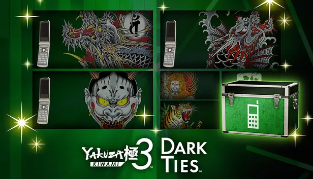 Yakuza Kiwami 3 & Dark Ties - Flip Phone Customization Pack