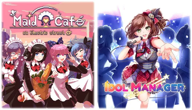 Maid Cafe on Electric Street + Idol Manager