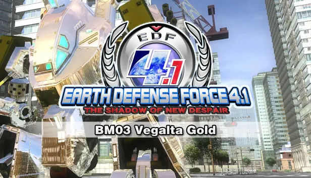 EARTH DEFENSE FORCE 4.1 - Air Raider Weapons: BM03 Vegalta Gold