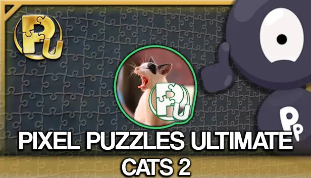 Jigsaw Puzzle Pack - Pixel Puzzles Ultimate: Cats 2