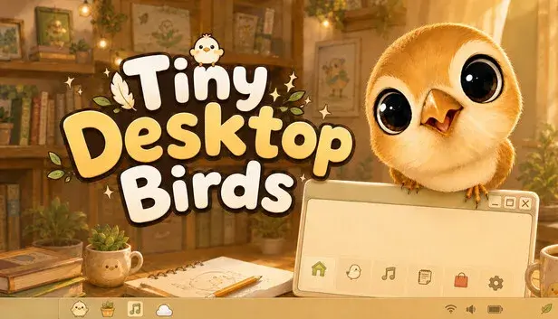 Tiny Desktop Birds