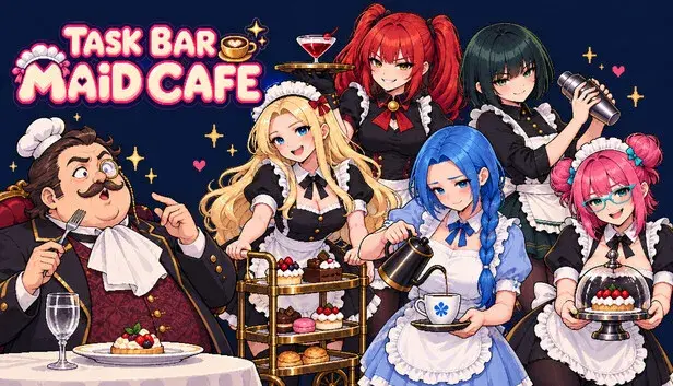 Task Bar Maid Cafe
