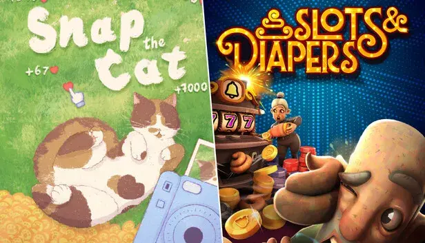 Snap the Cat + Slots & Diapers