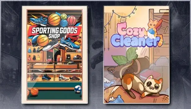 Sporting Goods Shop & Cozy Cleaner