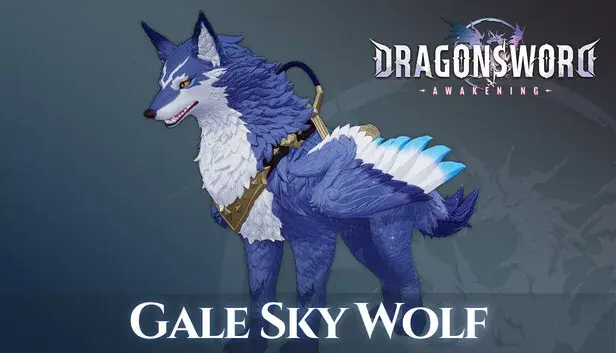 DragonSword : Awakening - Familiar : Gale Sky Wolf
