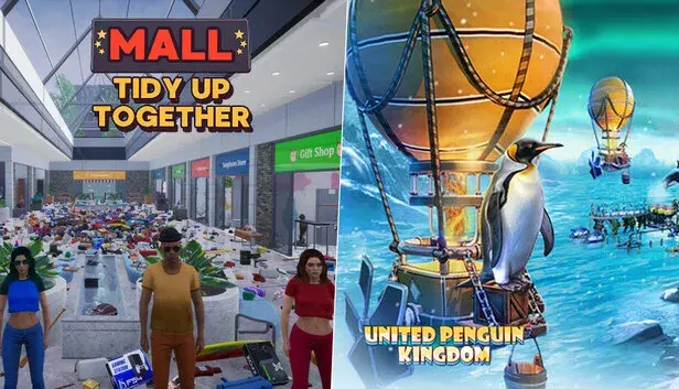 Mall Tidy Up Together - United Penguin Kingdom