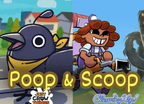 Poop & Scoop: Just Crow Things + Cleaning Up! - Switch
