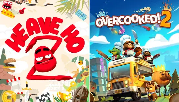 Heave Ho 2 x Overcooked 2